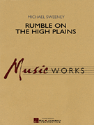 Rumble on the High Plains Concert Band sheet music cover